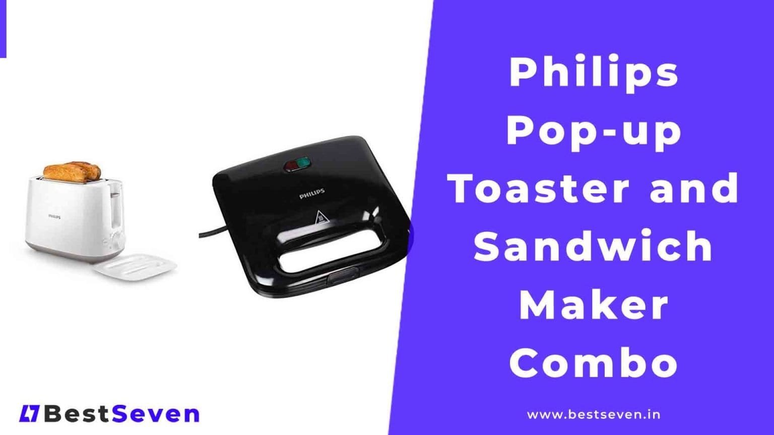 Philips Popup Toaster And Sandwich Maker Combo [Review]
